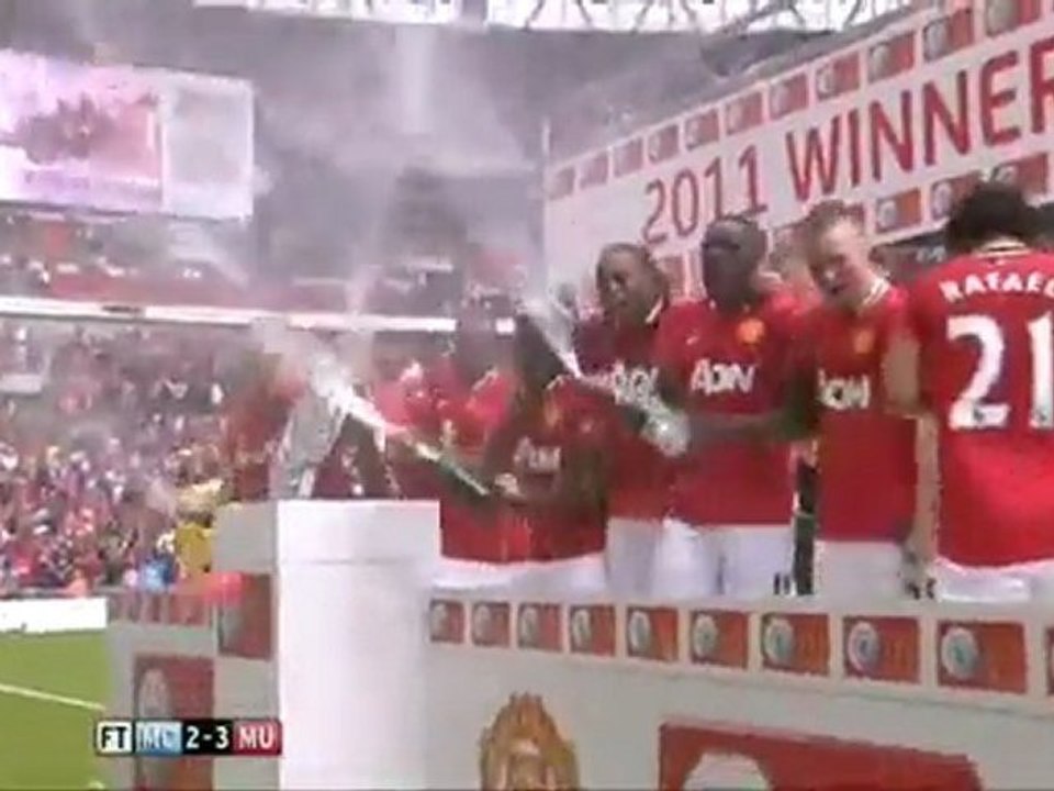 Sir Alex Ferguson after Manchester United 3 vs 2 Manchester City