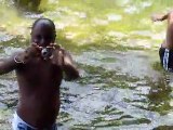 Um Gravido na Cachoeira de Andorinhas