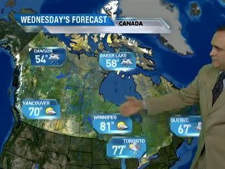 Canada Vacation Forecast - 08/07/2011