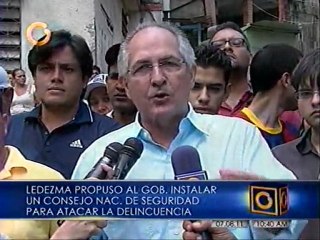 Ledezma: “¡Chávez, sea serio! ¿Por qué no explica a los venezolanos nuestra crisis económica?”