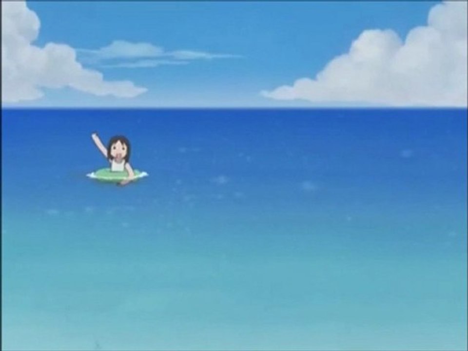 Azumanga Daioh - Who wanted the orange juice again? (English Dub)