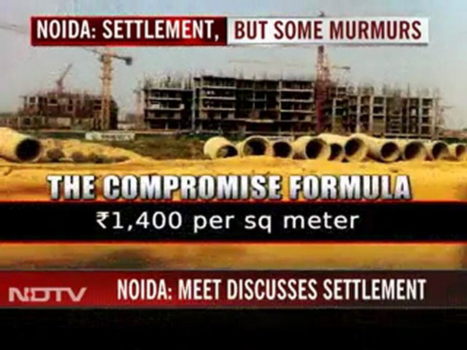 Greater Noida land acquisition: Settlement, but some murmurs