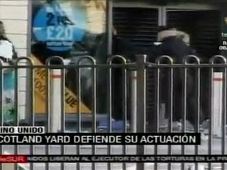 Gobierno inglés respalda actuación policial en Tottenham