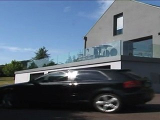 Porte de garage motorisée sur mesure