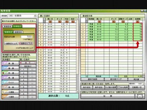 WIN5点数しぼり・WIN5的中予想超便利ツール★無料運用ガイド進呈中！【投資競馬に最適な】競馬ソフト『競馬無双』