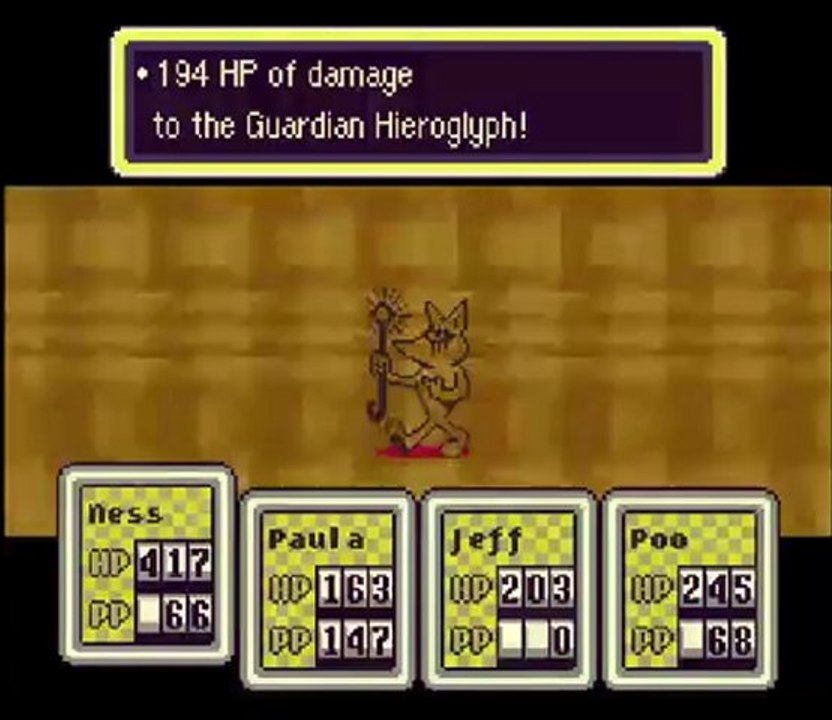 earthbound 26 - la pyramide de scaraba