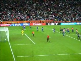 Le penalty victorieux des japonaises - Finale Coupe du Monde