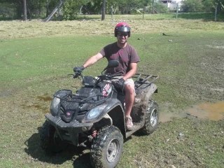 quad à l'ile maurice - aout 2011