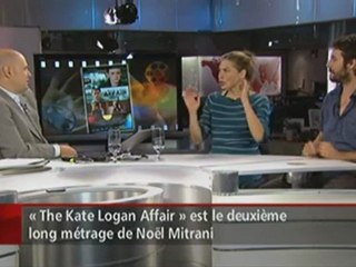 Noël Mitrani à Radio-Canada pour la sortie de L'Affaire Kate Logan