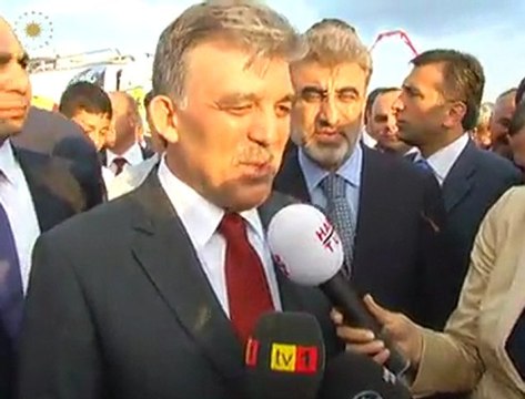 Cumhurbaşkanı Gül'ün Kayseri'de Abdullah Gül Üniversitesi’nin temel atma törenine katıldı.
