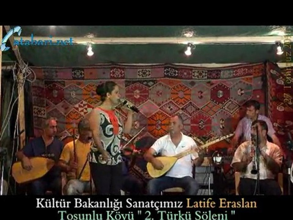 Kültür Bakanlığı Sanatçımız Latife Eraslan
