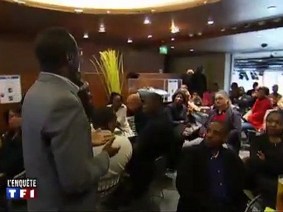 L'Exil des élites africaines. JT 20h de TF1 du 6 décembre 2010: Dieudonné Gnammankou, directeur des Ediitons DAGAN