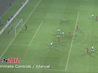 PES 2012 - Coéquipiers en manuel - PS3 / XB360