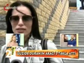 sinan özen geçirdiği trafik  kazasını anlatıyor kanaltürk 2. sayfa