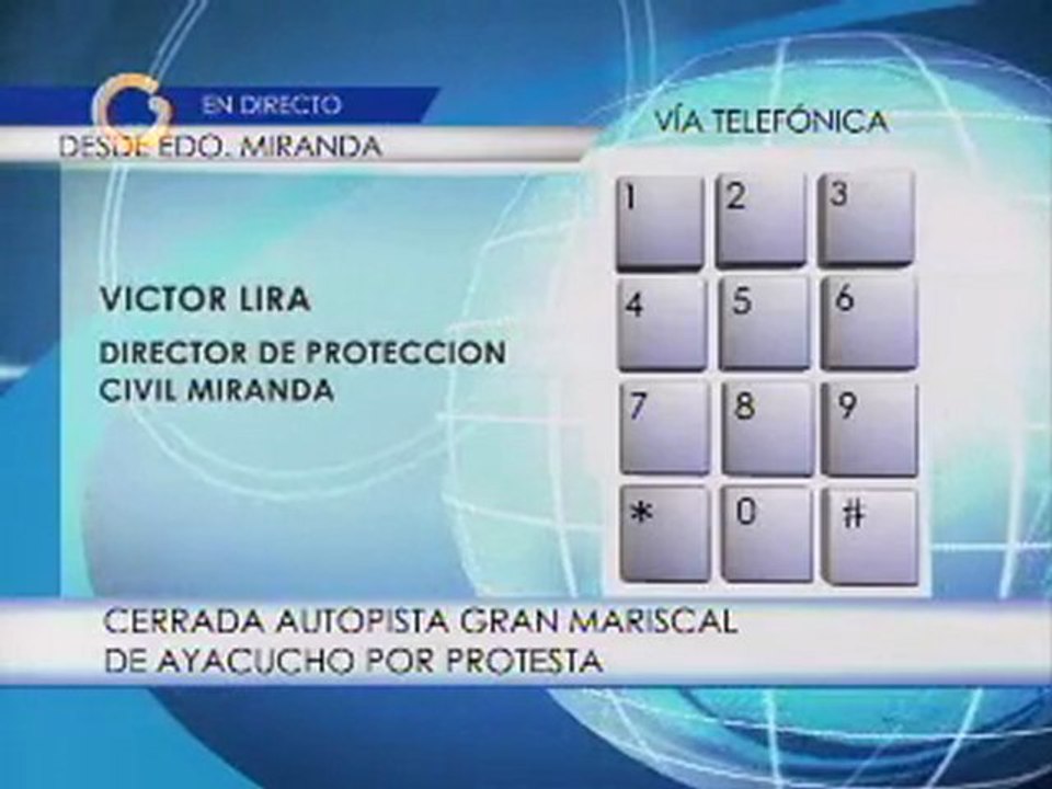 Autopista cerrada
