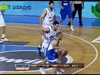 Greece vs Israel 67 - 66, European Basketball Tour - Cyprus 2011, 06.08.2011