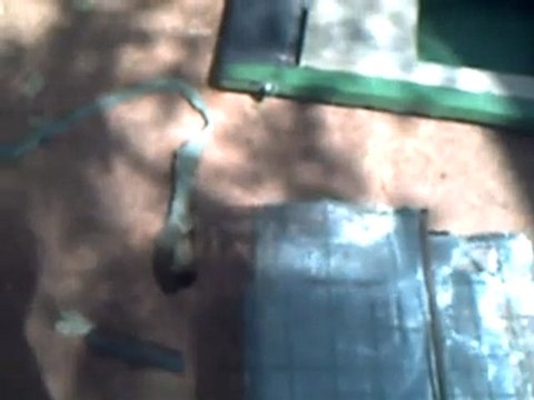 Parts of locally assembled 2-Pot Firewood stove