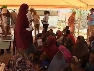Wife of US VP tours refugee camp