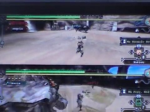 vidéo de mh3 en mode arene part 1