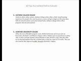 10 Top Accredited Online Schools