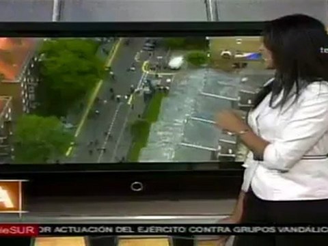 Imágenes aéreas de situación en Londres