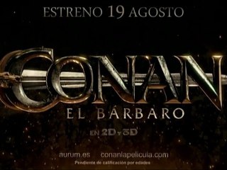 Conan - El Bárbaro Spot1 HD [10seg] Español