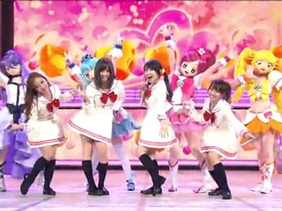AKB48 Alright ! HeartCatch Precure ! Op Live