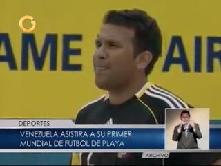 Venezuela al Mundial de Fútbol Playero