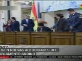 Parlamento Andino eligió autoridades para 2011-2012