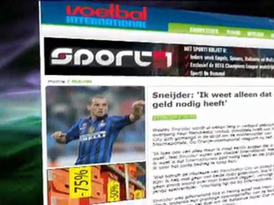 Sneijder switch moves closer
