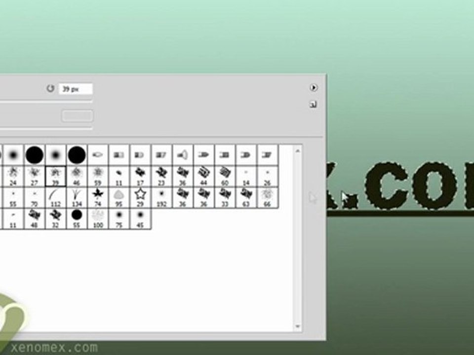 XENOtip #3 [photoshop] - Scribble inside text!