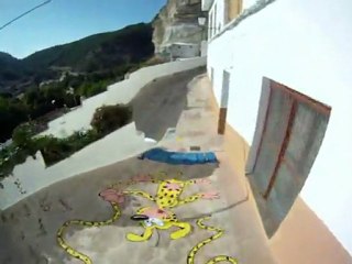 BTT por las calles de Alcala de Jucar