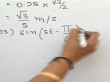 Statistics and Dynamics - Displacement velocity and acceleration