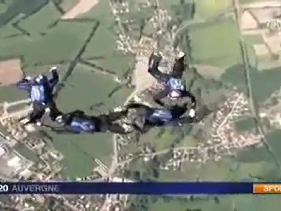 19-20, France3 Auvergne, 12 aout 2011, Championnat de France de Parachutisme