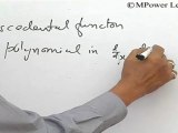 Differential Equations - Transcendental function, rule for finding the order applied