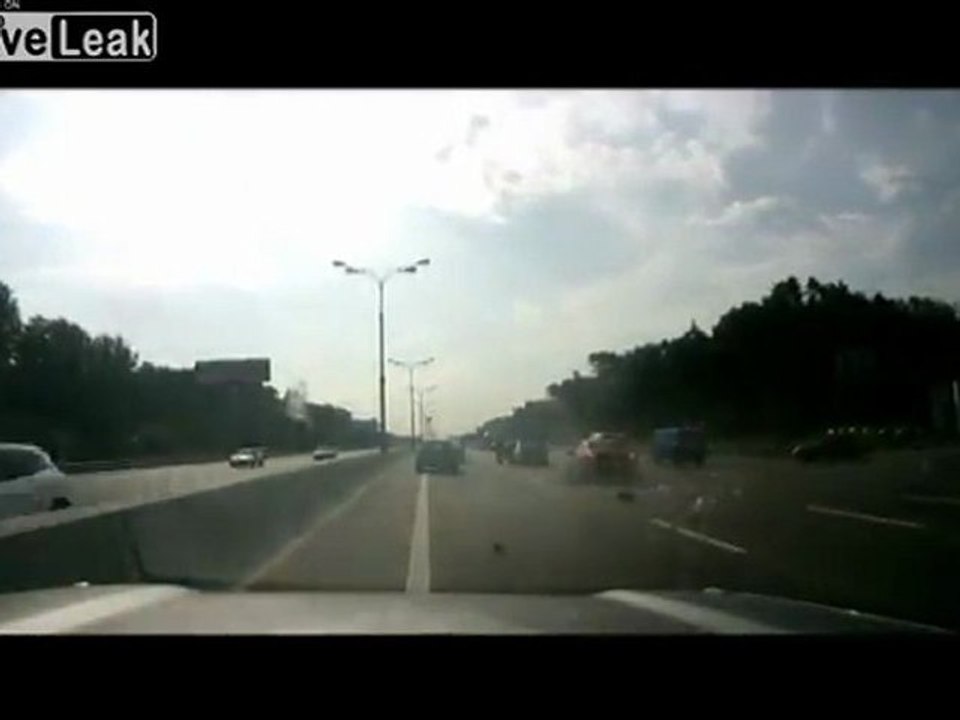 Dashcam Capture Festplatte Read-End Crash!