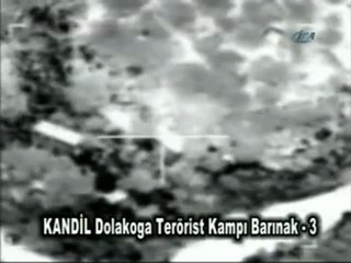 PKK kampları böyle vuruldu !