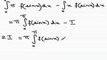 Definite Integrals - integral 0 to a (f(x)dx)=integral 0 to a(f(a-x)dx)