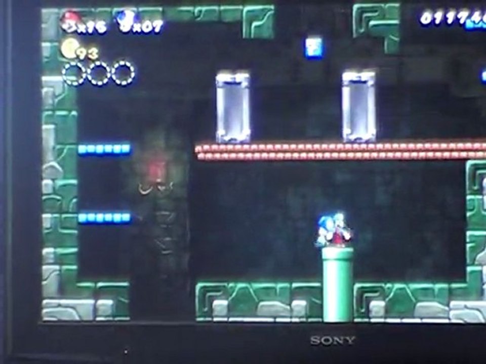 W.T new super mario bros wii part 9:début du monde 4