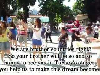 Flash Mob for SM Town in Turkey