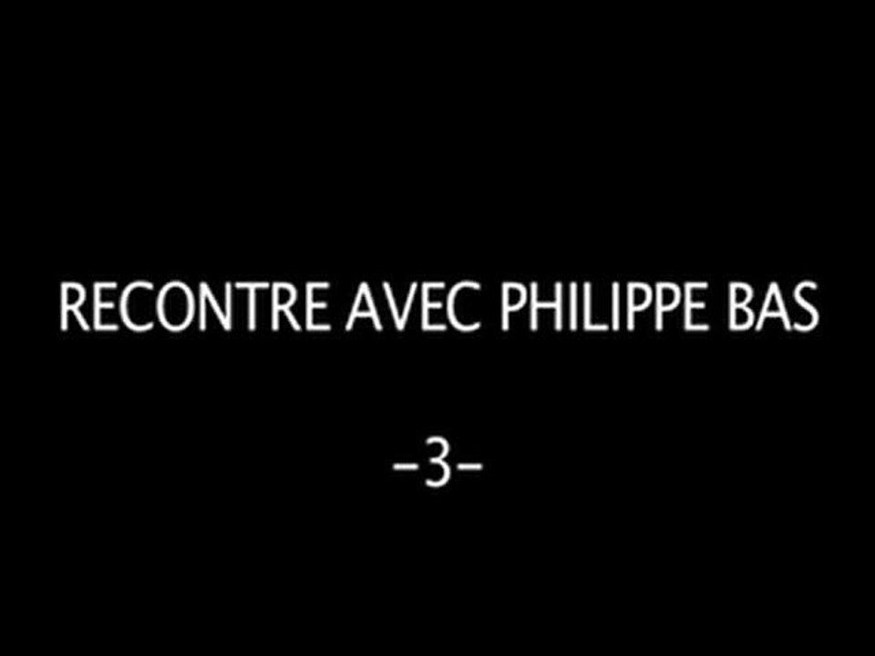 Rencontre avec Philippe Bas 3
