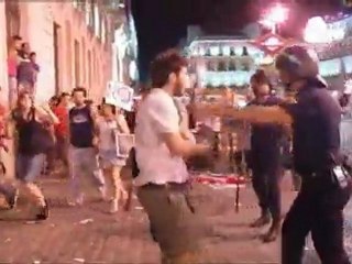 Madrid police arrest eight in anti-Pope protests