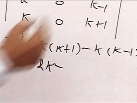 Matrices & Determinants - Property of determinants & using definite integration