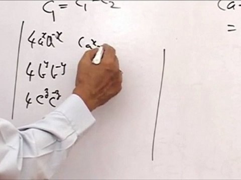 Matrices & Determinants - Using (a+b)^2,(a-b)^2,property of determinants