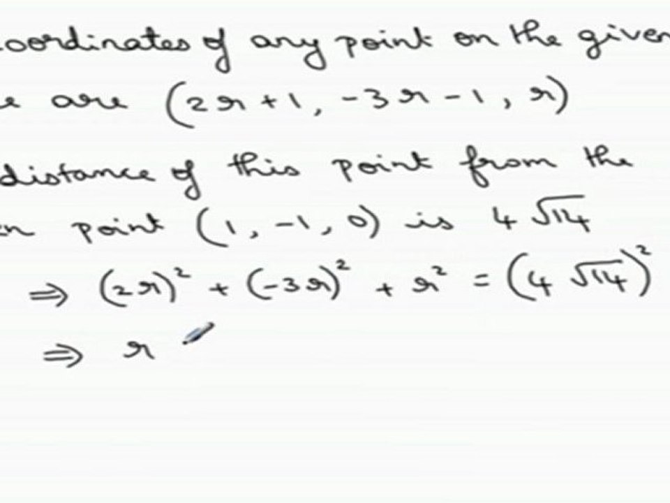 Three Dimensional Geometry, Vector Algebra - Property of Line in Symmetric form: Direction Cosine