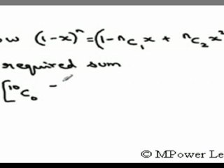 Integration of a Binomial Expansion
