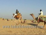Camel safari at sam sand dunes02, Jaisalmer