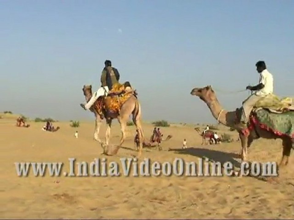 Camel safari at sam sand dunes02, Jaisalmer