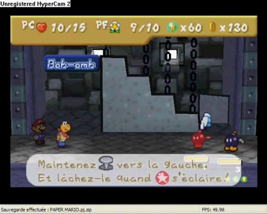 WT de-Paper Mario 64(N64)(Partie 8-Dans la Forterreste part 1)