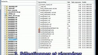 Récupération des archives ZIP à l’aide d’Easy ZIP Recovery